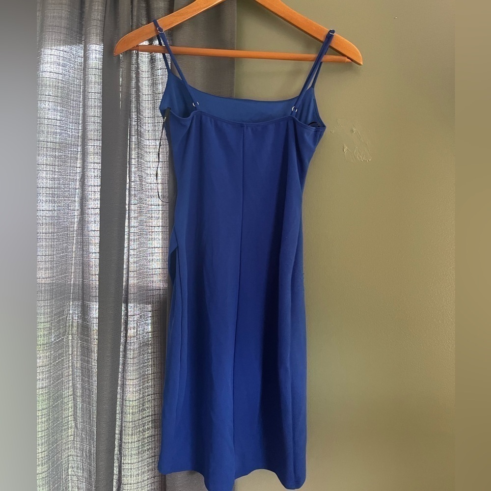 Lulus Cutout On the Town Cobalt Blue Cutout Bodycon Dress size s - Picture 5 of 5